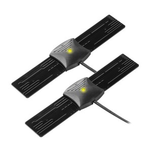 Twin Active 5V Feed Internal Glass Mount Antennas For reflective Glass And Tinted Windows